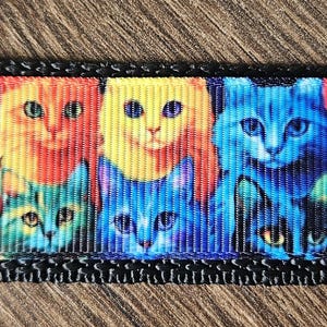 Keychain colorful cats
