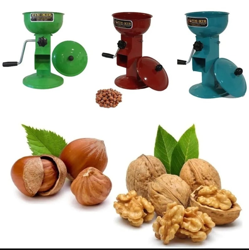 Nut Cracking Machine Home Type Hazelnut Walnut Almond Apricot Seed Olive Manual Nuts Cracking Machine Complete Metal , Gift Idea for Her zdjęcie 7