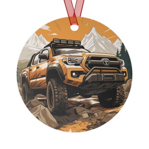 Toyota Tacoma Offroad Enthusiast - Metal Ornament