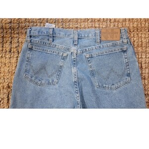 Wrangler Blues Light Wash Denim Jeans Classic Fit Men Size 34 X 34 STRAIGHT Leg image 7
