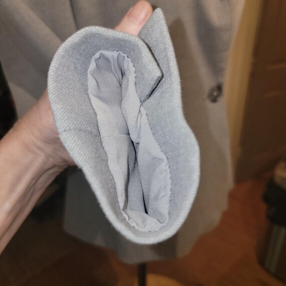 EXPRESS Light Heather Gray Single Button Blazer J… - image 9