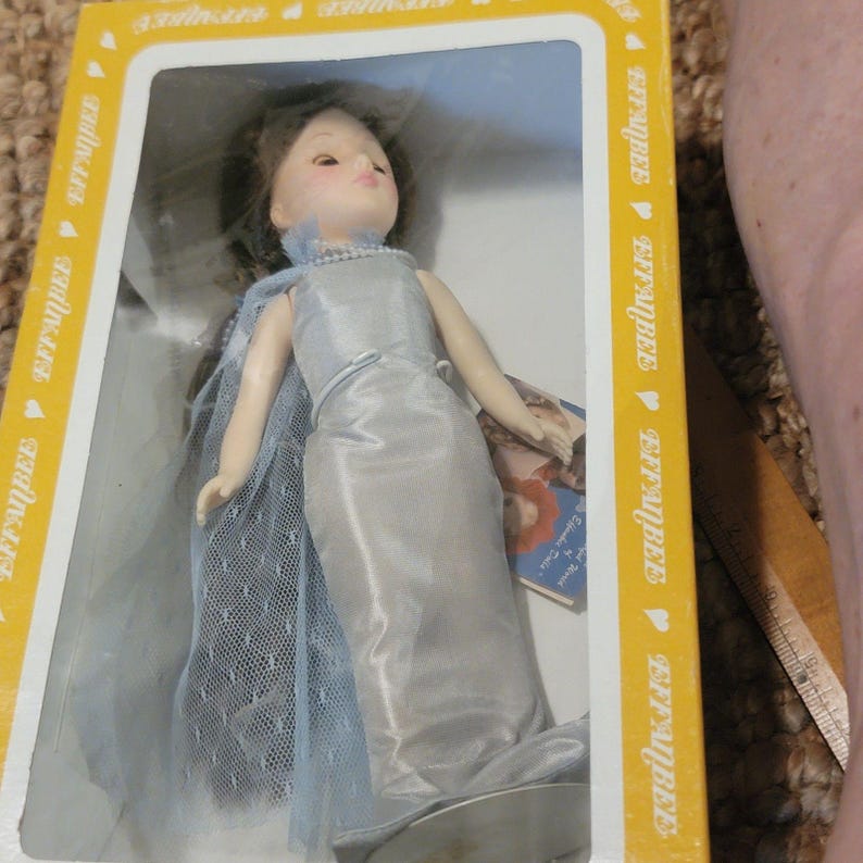 NEW VTG in orig. box Effanbee 11" The Little Mermaid Doll #1167 Storybook Coll. image 2