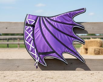 Dragon Wing Horse Saddle Pad: Fantasy Equestrian Costume Gear