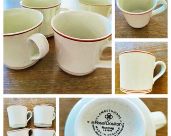 Antique Mugs 4 pc set