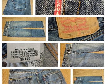 Levi's 501.  28 - 30