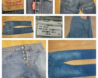 Levi's 501.  36 - 34