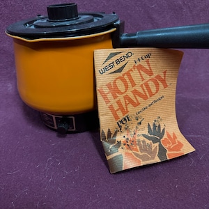 Vintage Westbend Hot N Handy Hot Pot 1-4 koppar