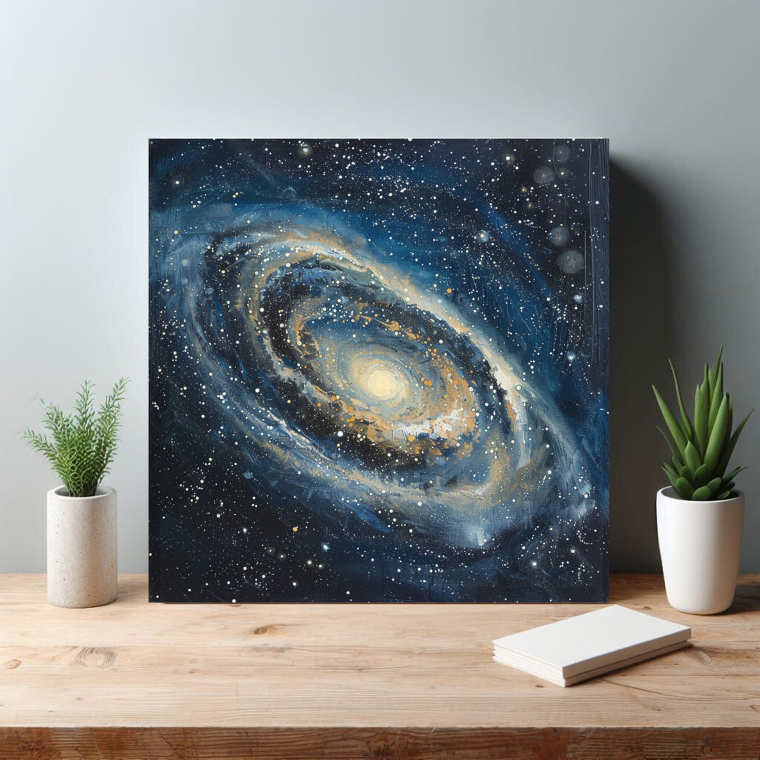 Spiral Galaxy Canvas Wall Art Space Print Universe Art Cosmic Decor spiral-galaxy-canvas-wall-art-space-print-universe-art-cosmic-decor
