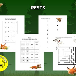 Voeten - afdrukbaar pdf - blad muziektheorie - muziek thuisonderwijs - muziek voor beginners - pianolessen - muziekles
