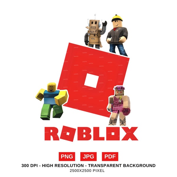 Roblox characters / Roblox PNG / Roblox SVG / Roblox JPG