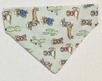 Cowboy Dachshund |Pet bandannas