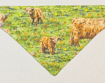 Highland Cow| Pet bandannas