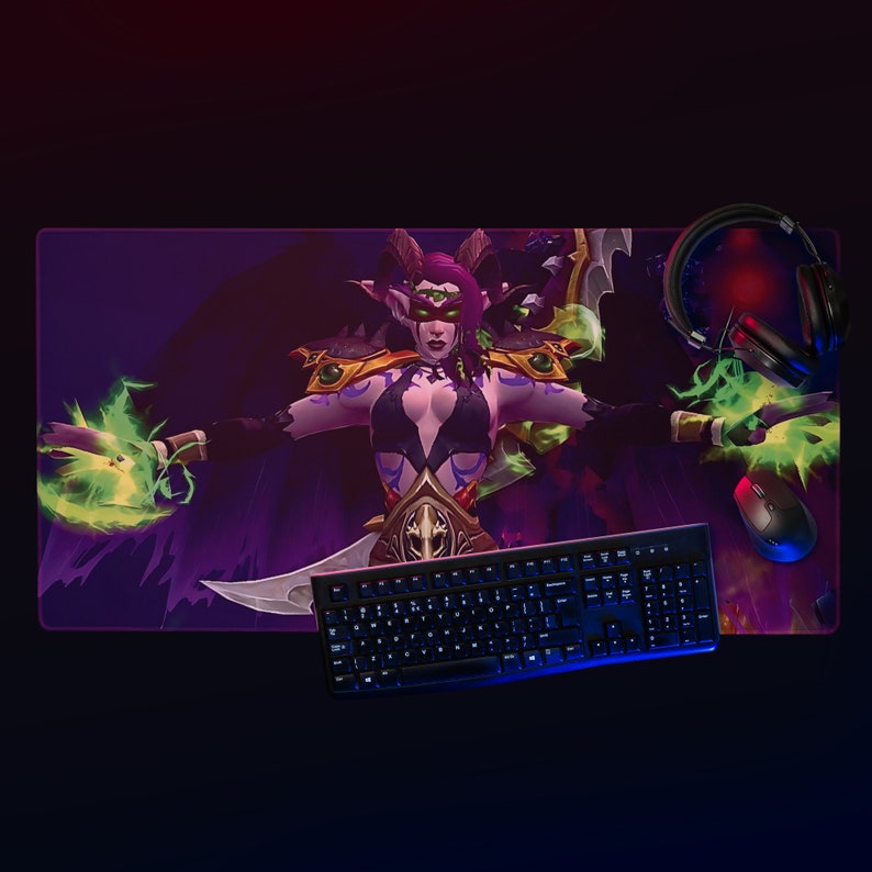 World of Warcraft Gaming Mouse Pad Epic Gifts for Gamers Etsy