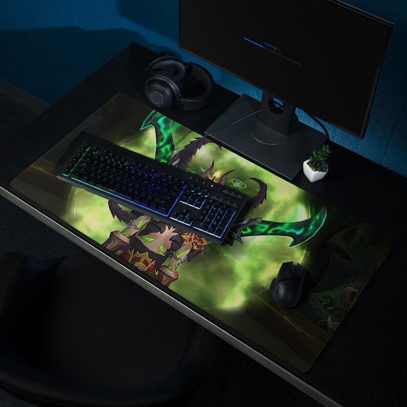 World of Warcraft Gaming Mouse Pad Epic Gifts for Gamers Etsy