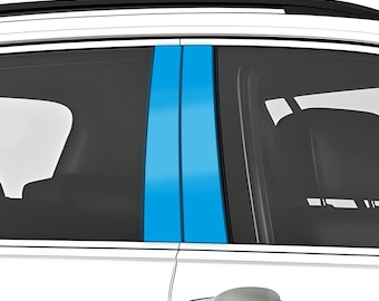 Trim strip for BMW 5 Series G30 2017-2024 & M5 (5-door sedan) B-pillar door panel