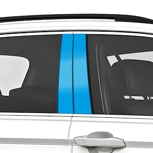 Bande décorative pour BMW Série 5 E39|5 Touring 1996-2004 et M5 (break 5 portes) recouvrant le montant B de la porte