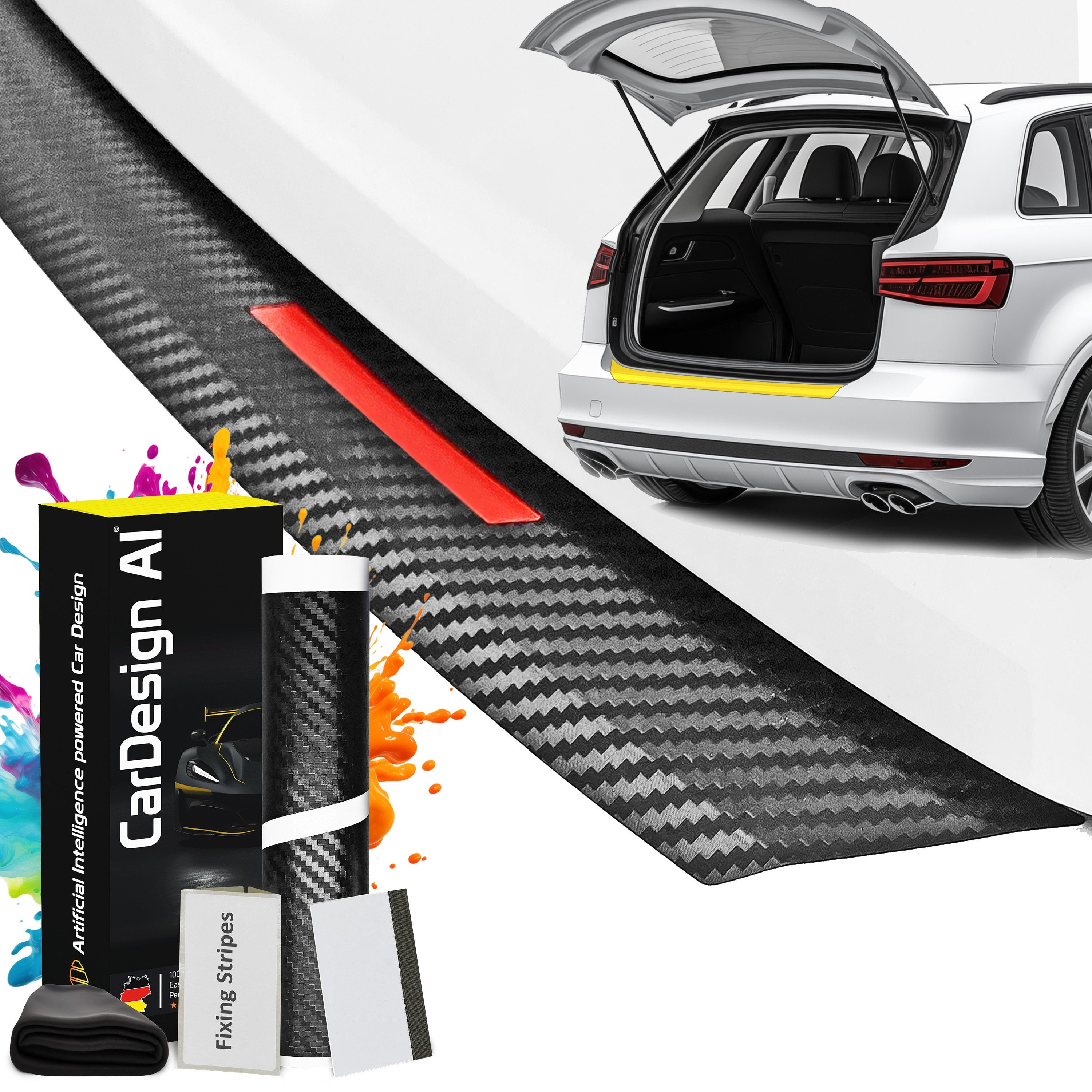 Kofferraumschutz Porsche Aroba Ladekantenschutz Aus Edelstahl Für Porsche Macan (04.2014–06.2021) – Schützt & Veredelt Die Ladekante Ladekantenschutz Porsche