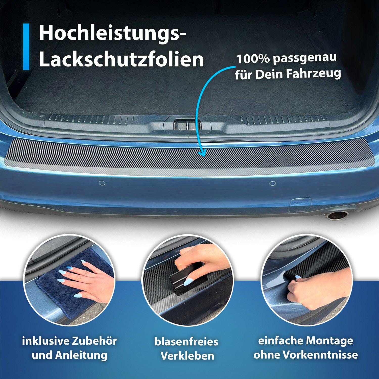 OPPL Load Sill Protection For Hyundai I30 CW Station Wagon (GD) 2012-2017 | ABS Black
