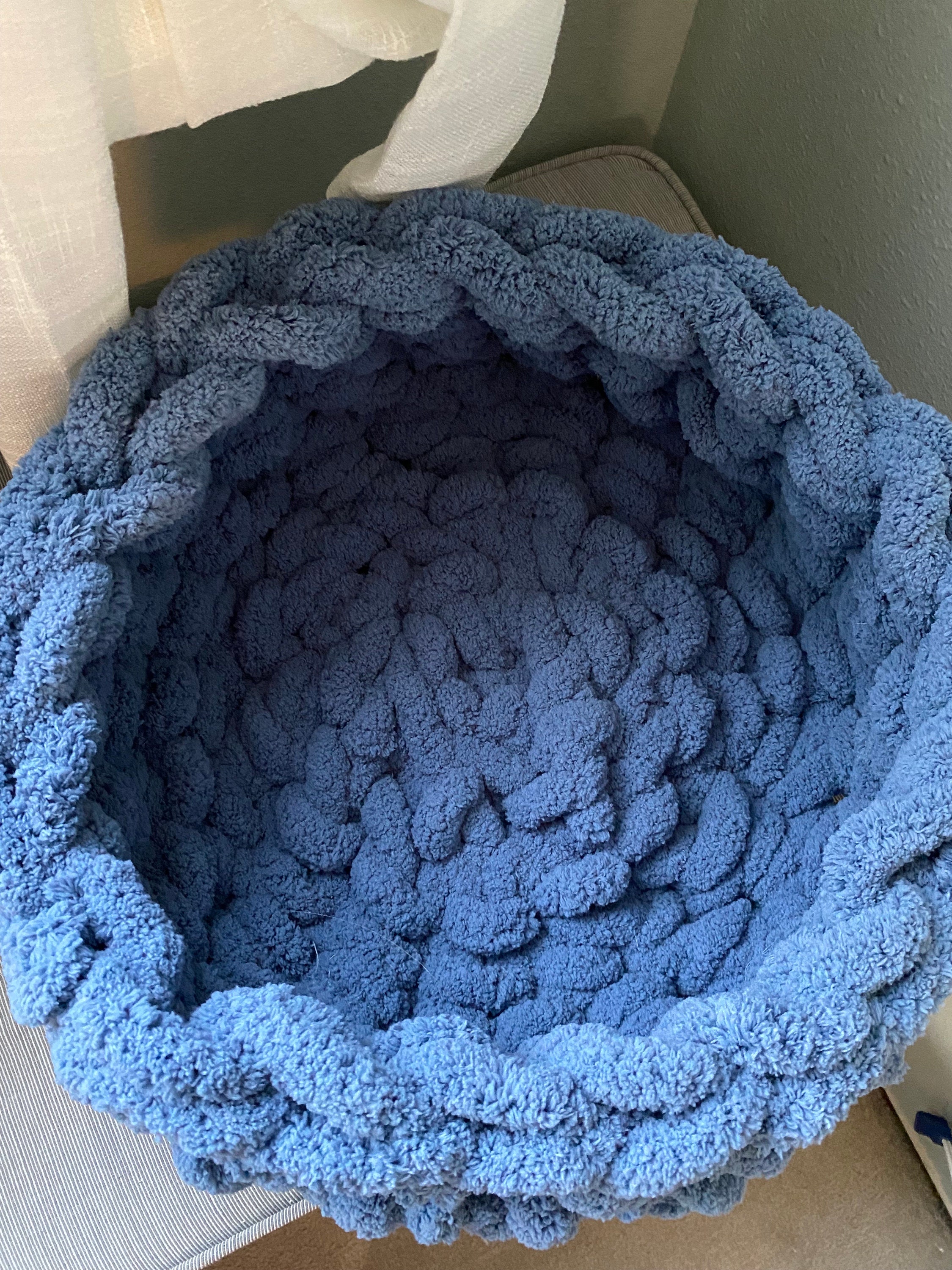 Chunky Knit Cat Bed Etsy
