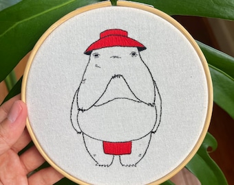 Radish Spirit Embroidery Hoop - Anime Embroidery Hoop