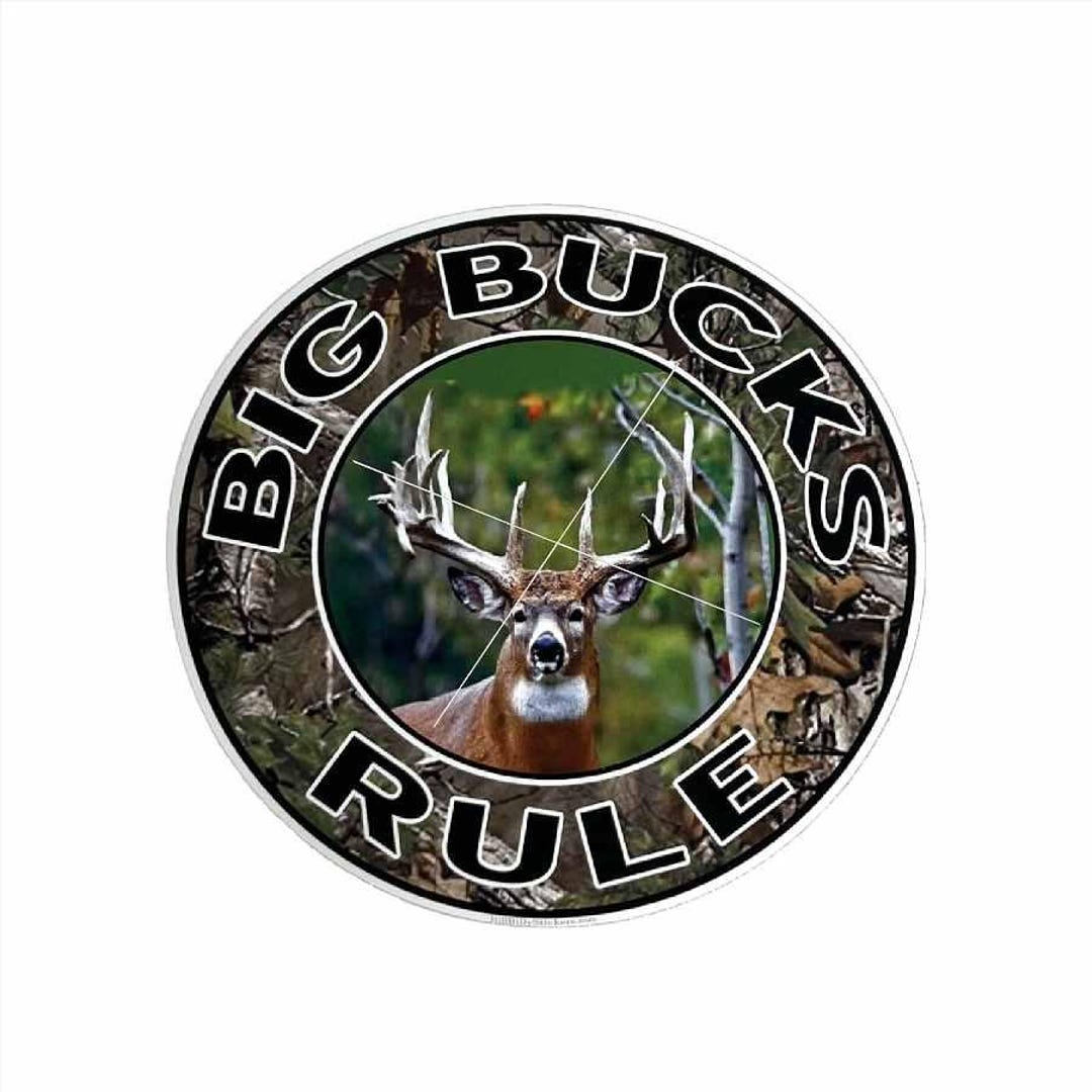 New Big Bucks Rule Sticker: 5