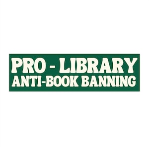 Library Sticker - Etsy