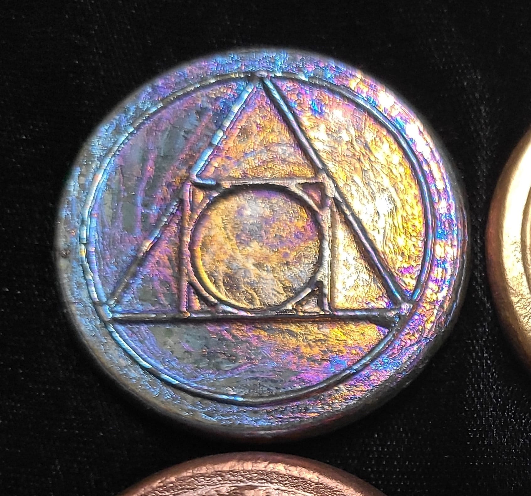 Bismuth Coins-hand Cast - Etsy