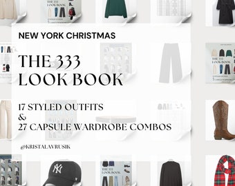 Kerst in New York | 333 Lookbook | Gen Z-mode | Spaarzaamheid | Minimalistisch | Stijlgids | Mix/match-outfits | Capsulegarderobe| Neutrale kleuren