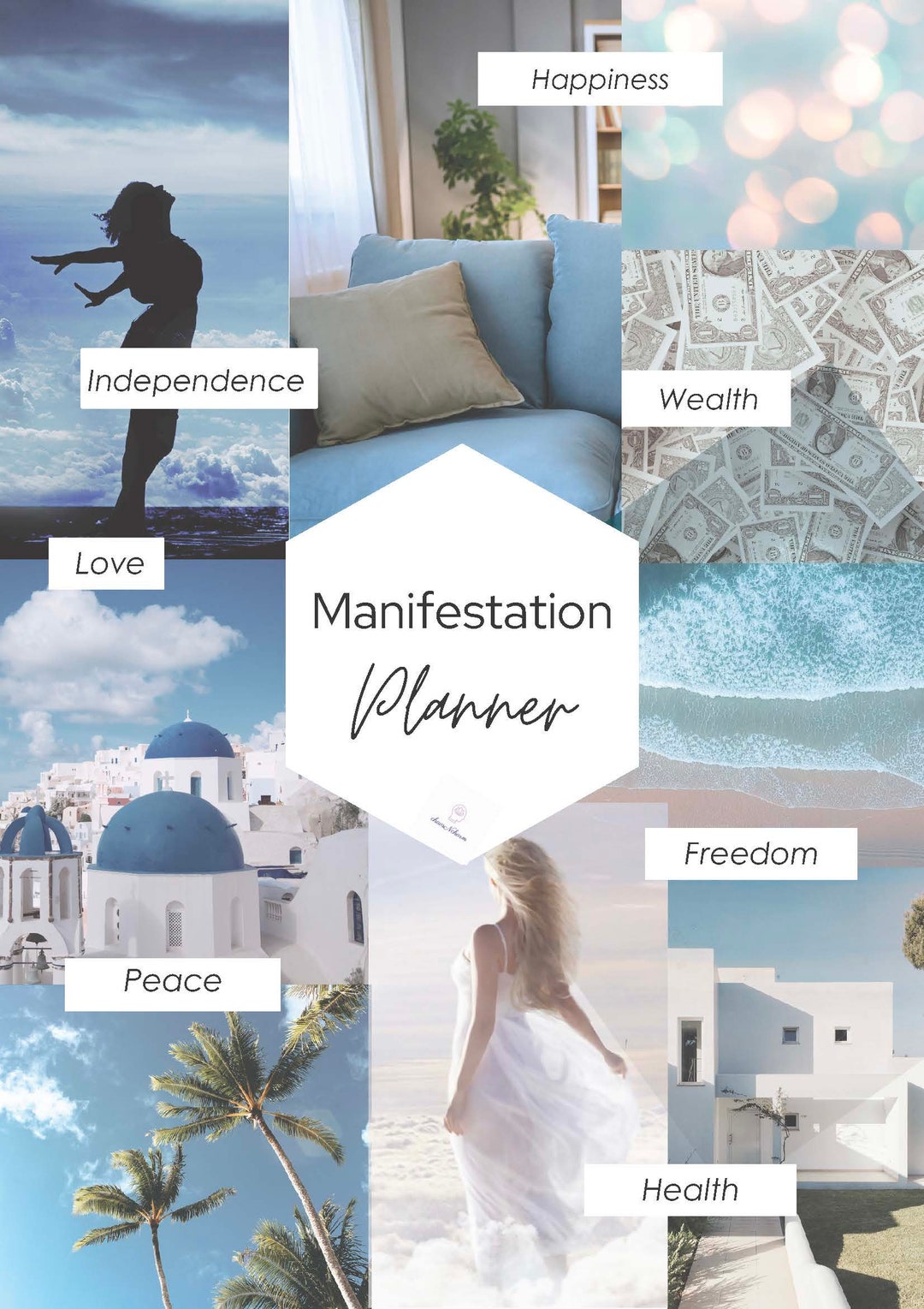 Manifestation Journal for Beginners - Etsy