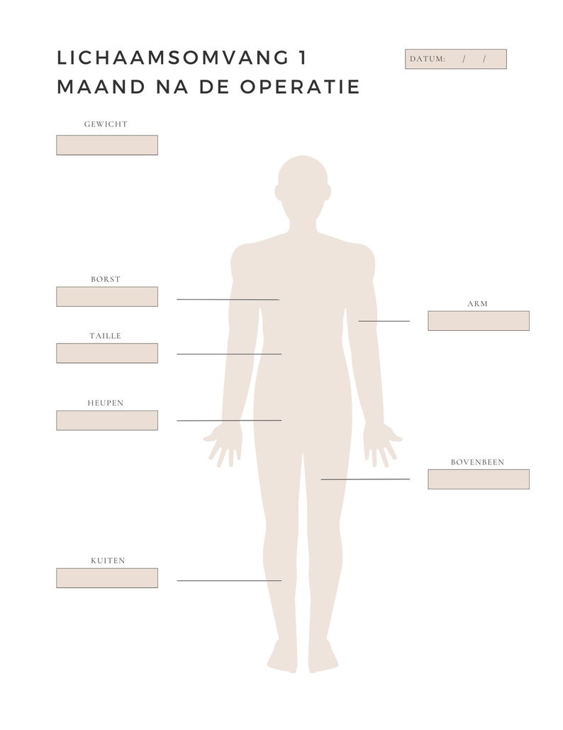 Mijn maagverkleining dagboek & planner afbeelding 3