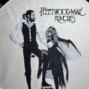 Panneau mural en métal Fleetwood Mac Rumors - 20 x 30 cm