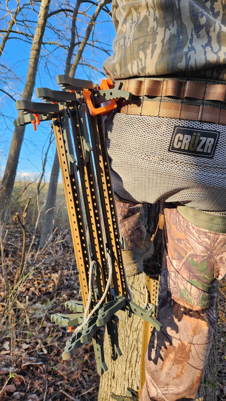Saddle Hunting Climbing Stick/platform Molle Loop Hook, Hawk Helium