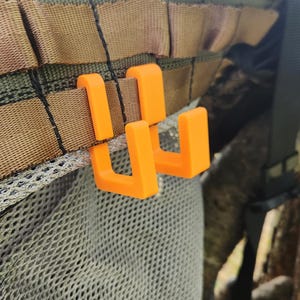 Gear Molle hook for saddle hunting. Pack of 4