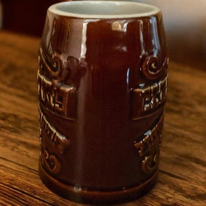 1960s Clearman's North Woods Inn Beer Mug Hall Pottery 588 Glazed ...