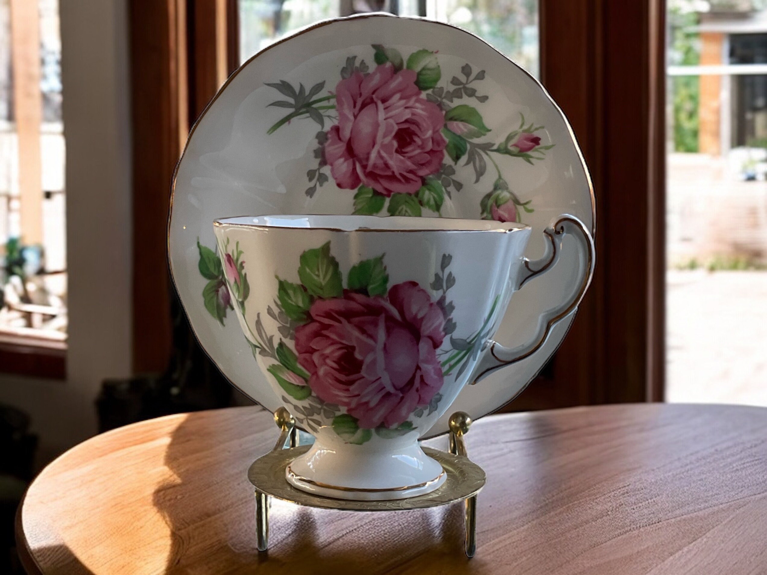 Adderley BONE CHINA ティーカップ・皿セット ヴィンテージ