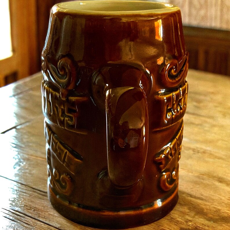 1960s Clearman's North Woods Inn Beer Mug Hall Pottery 588 Glazed ...