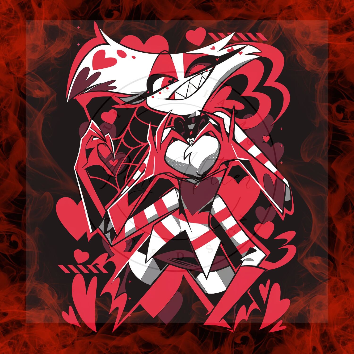 Hazbin hotel pin - Etsy 日本