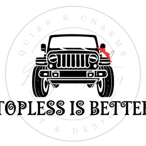 Les seins nus, c'est mieux : choisissez l'Open Road Jeep 4 x 4 tout-terrain plage camping printemps été balade dans la boue fichier PNG SVG