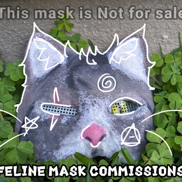 Feline Therian Mask Commissions