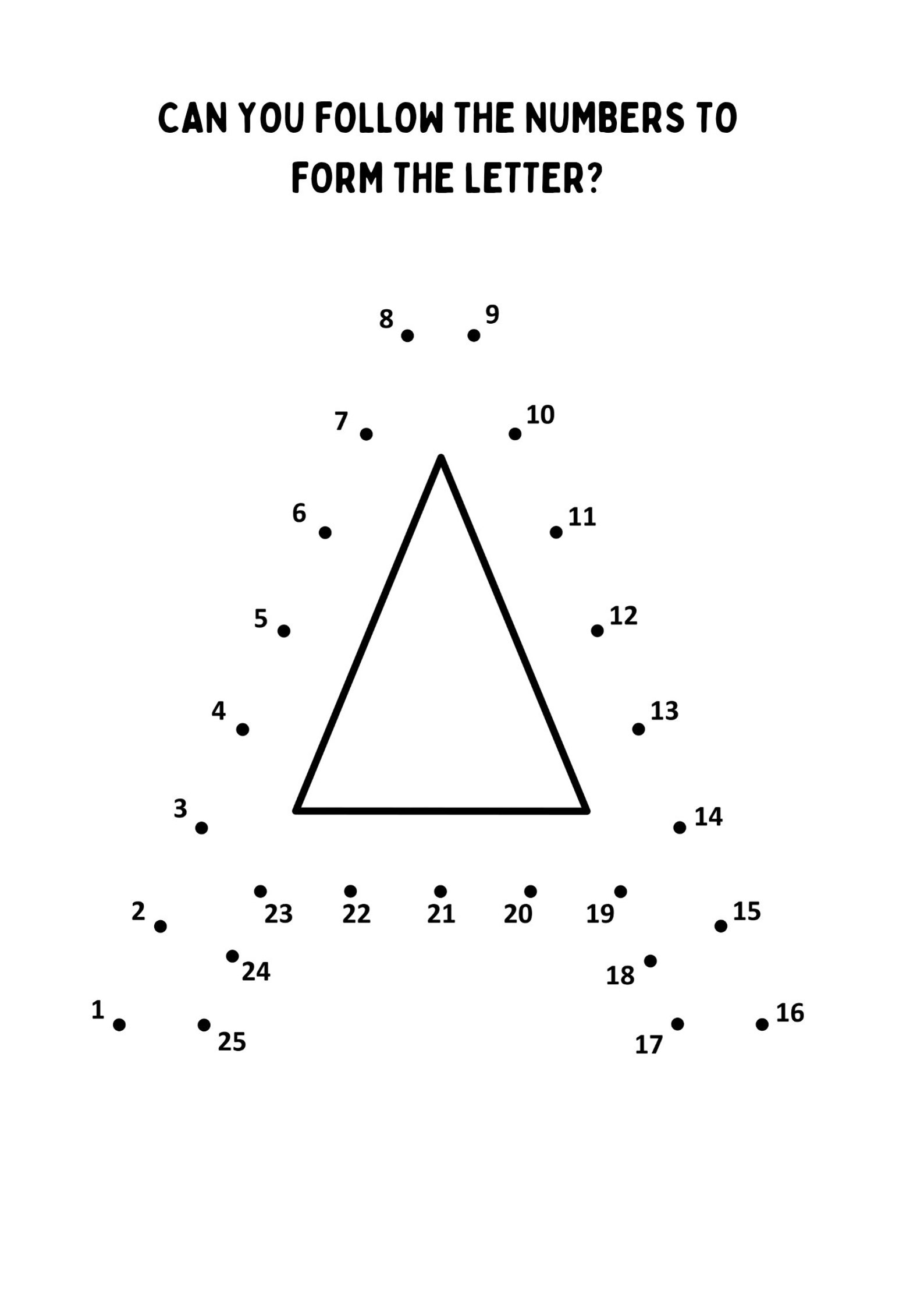 Alphabet Dot to Dot, Alphabet Tracing, Write the Alphabet, Prek