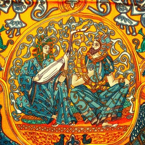 Never worn rare cashmere La Charmante Aux Animaux GRAIL Hermès Carré Scarf