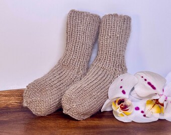 Cashmere Newborn Socks