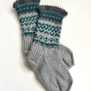 Hand Knitted Wool Socks: Cozy Winter Wear