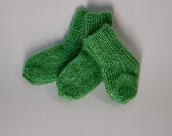 Hand-Knitt Baby Socks