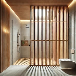 Raumteiler im Japanischen und Japandi Stil für Zen Interiors