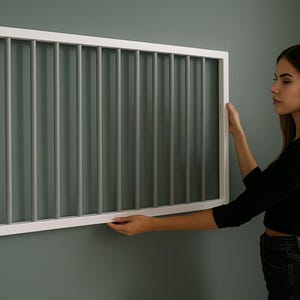 Tendedero de pared para decoración de lavandería Tendedero de pared para lavandería