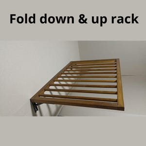 Wall Mounted Rack Hanging Drying Laundry