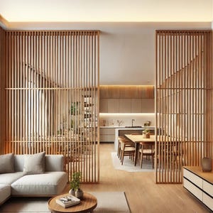 Modern Room Divider for Home and Office Spaces