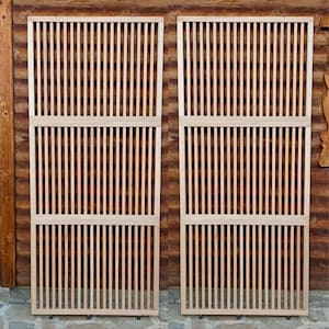 Modern Room Dividers, Wooden Slats and Portable Partition Walls for Stylish Spaces