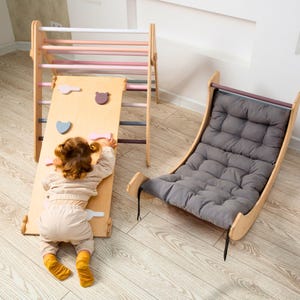 Binnenspeeltuin en montessori-klimsets